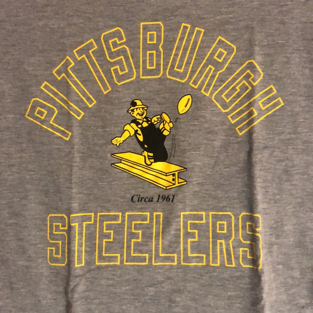 🖤💛 NWOT! Nike Pittsburgh Steelers V-neck size small - Picture 6 of 14